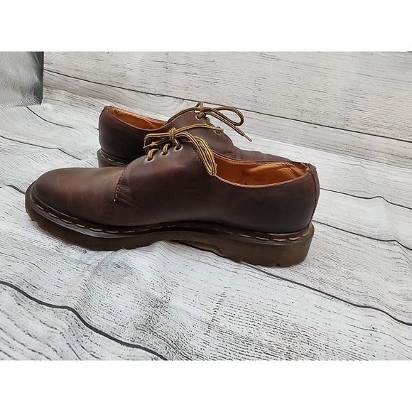 Dr Martens Doc Martens England Dm1529 Rare 90\'s Size 7 Brown Lace Up main image 10